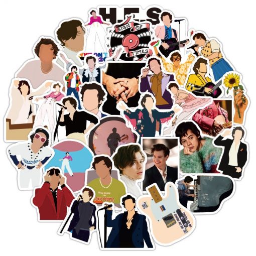 1050pcs cool british singer harry styles stickers 4647 - Harry Styles Store