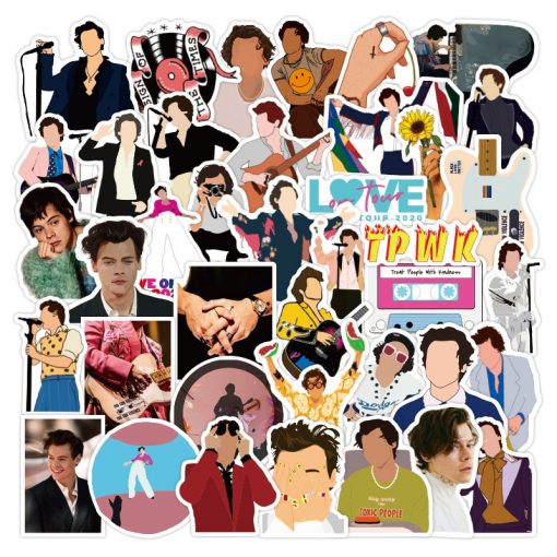 1050pcs cool british singer harry styles stickers 7188 - Harry Styles Store
