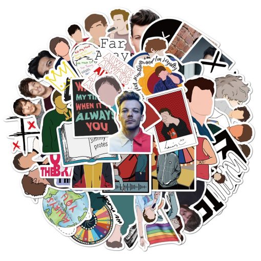 50pcs famous singer harry edward styles stickers 8163 - Harry Styles Store