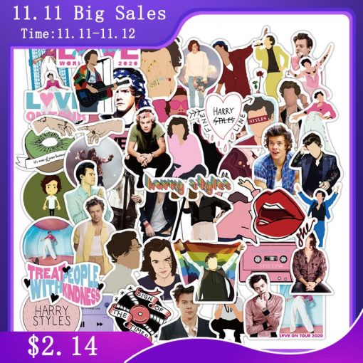 50pcs hot british singer harry edward styles stickers for car laptop 1840 - Harry Styles Store