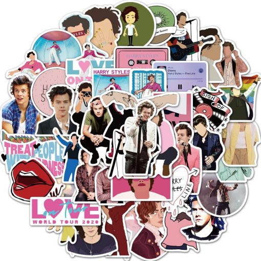 50pcs not repeat british singer harry style stickers 50pcs 3438 - Harry Styles Store