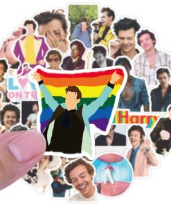 50pcs singer harry styles stationery stickers 6166 - Harry Styles Store