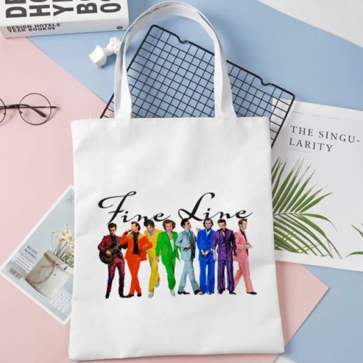 Harry Styles shopping bag cotton shopper eco tote grocery bag foldable boodschappentas string ecobag cabas 18.jpg 640x640 18 - Harry Styles Store