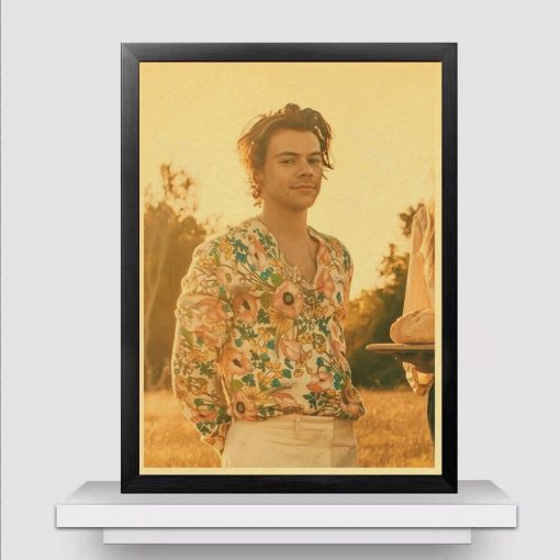 famous singer harry style retro poster 1082 - Harry Styles Store