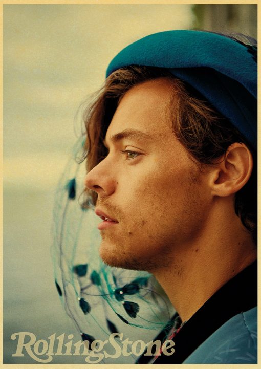 famous singer harry style retro poster 1244 - Harry Styles Store