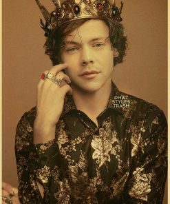 famous singer harry style retro poster 2142 - Harry Styles Store