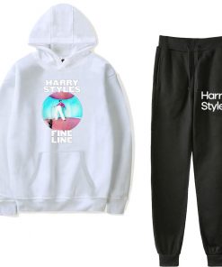 harry styles fine line fleece hoodie sweatshirt set 5317 - Harry Styles Store