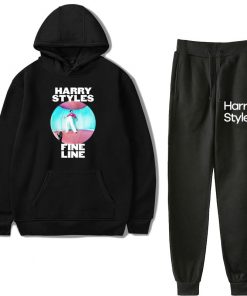 harry styles fine line fleece hoodie sweatshirt set 7434 - Harry Styles Store