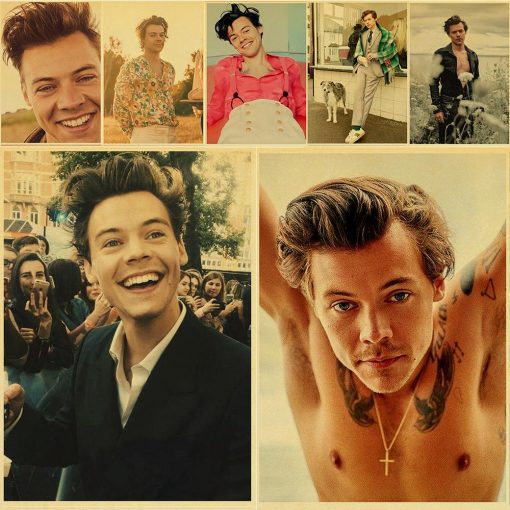 modern wall art harry style painting 1297 - Harry Styles Store
