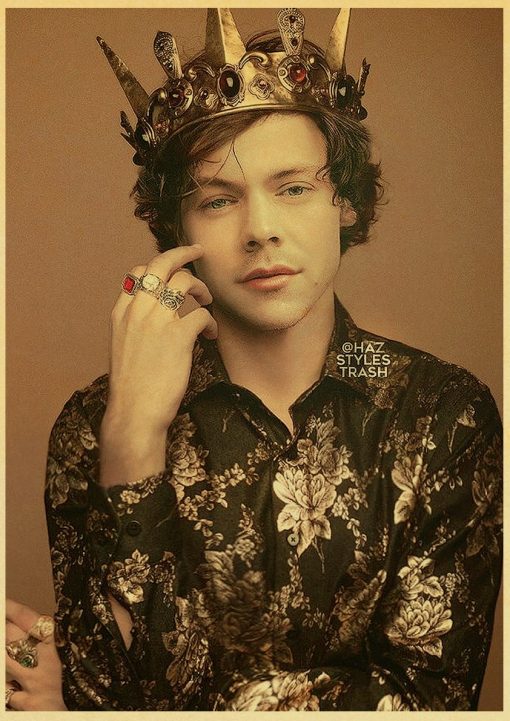 modern wall art harry style painting 6022 - Harry Styles Store