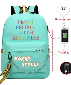 treat people with kindness backpack 2961 - Harry Styles Store