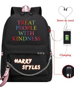 treat people with kindness backpack 8587 - Harry Styles Store